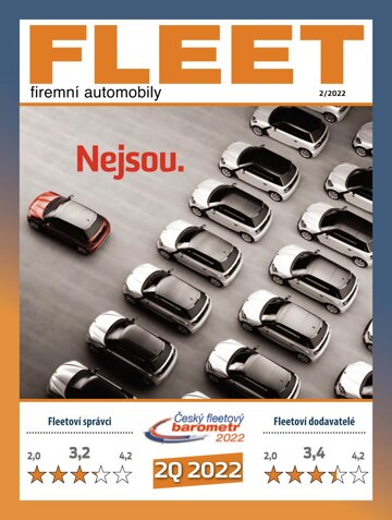 Obálka e-magazínu FLEET firemní automobily 2/2022