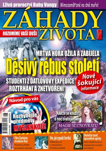 Obálka e-magazínu Záhady života 6/2022