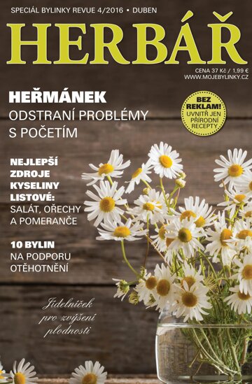 Obálka e-magazínu HERBÁŘ  - 4/2016