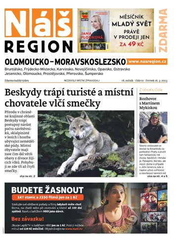 Obálka e-magazínu Náš Region - Olomoucko/Moravskoslezsko 11/2023