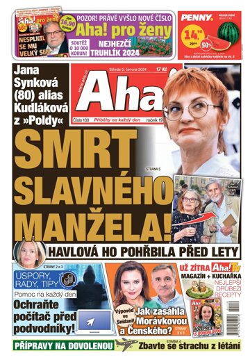 Obálka e-magazínu AHA! 5.6.2024