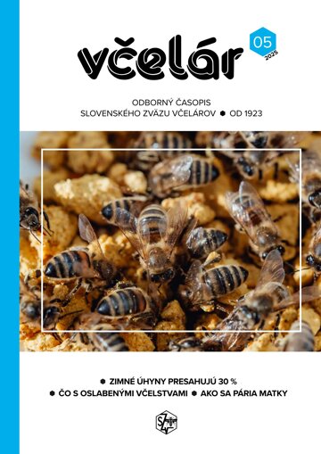 Obálka e-magazínu Včelár 5/2025