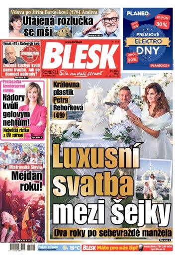 Obálka e-magazínu Blesk 26.5.2025
