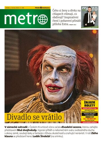 Obálka e-magazínu deník METRO 4.6.2025