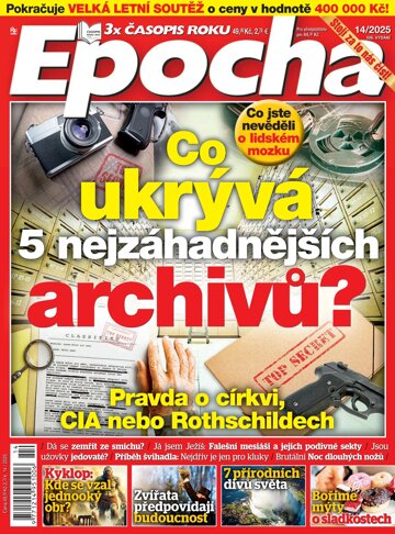Obálka e-magazínu Epocha 14/2025