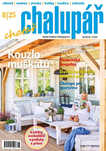 Obálka e-magazínu Chatař Chalupář 8/2025