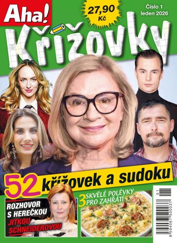 Obálka e-magazínu Aha! křížovky 1/2026
