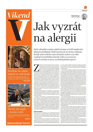 Obálka e-magazínu Hospodářské noviny - příloha Víkend 087 - 7.5.2026 Víkend