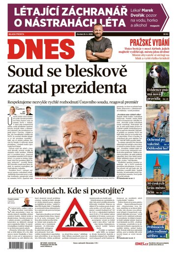 Obálka e-magazínu MF Dnes 25.6.2026