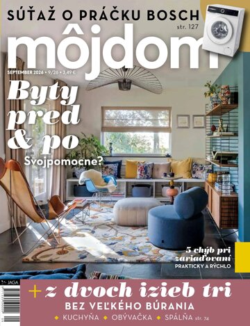 Obálka e-magazínu Môj dom 9/2026
