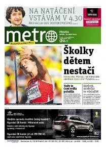 Obálka e-magazínu deník METRO 14.8.2013