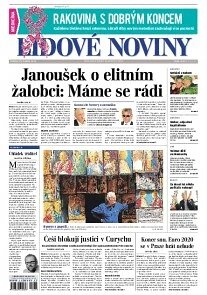 Obálka e-magazínu Lidové noviny 23.4.2014