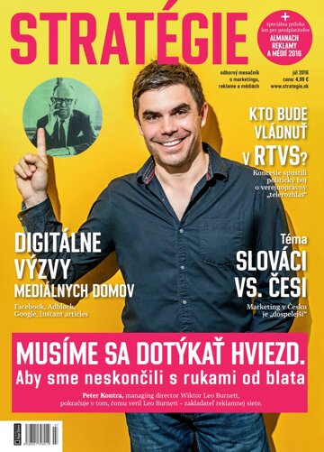 Obálka e-magazínu Stratégie 7/2016