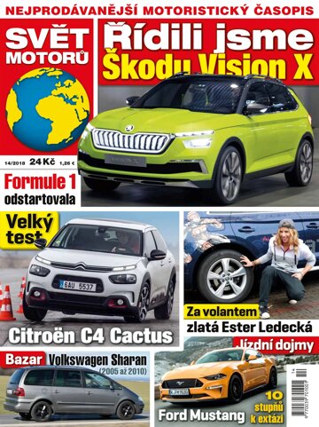 Obálka e-magazínu Svět motorů 4.4.2018