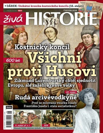 Obálka e-magazínu Živá historie 6/2018