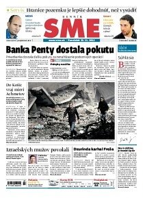 Obálka e-magazínu SME 19.11.2012