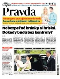 Obálka e-magazínu Pravda 20.11.2012