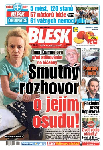 Obálka e-magazínu Blesk 17.6.2019