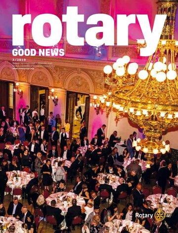 Obálka e-magazínu Rotary Good News 3 / 19