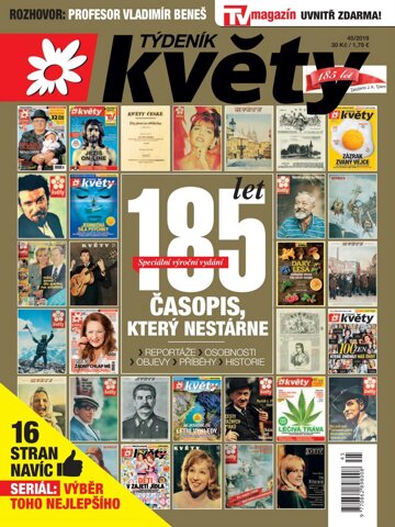 Obálka e-magazínu Týdeník Květy 45/2019