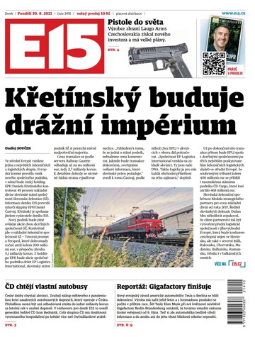 Obálka e-magazínu E15 30.8.2021