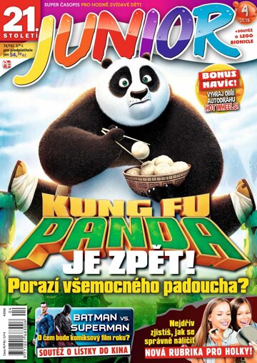 Obálka e-magazínu 21. století JUNIOR 4/16