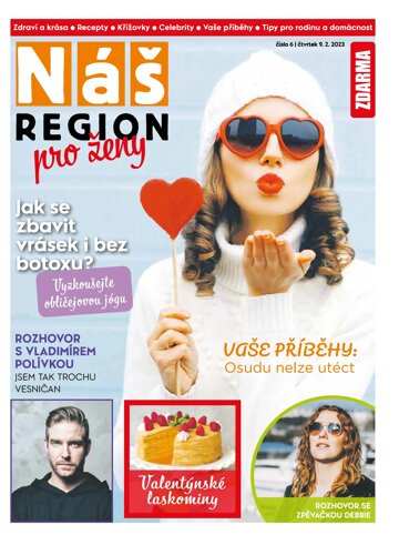 Obálka e-magazínu Náš Region pro ženy 6/2023