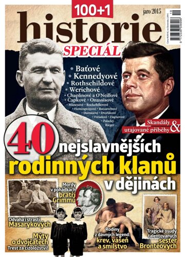 Obálka e-magazínu 100+1 historie SPECIÁL jaro 2015