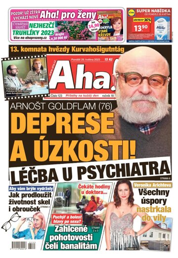 Obálka e-magazínu AHA! 29.5.2023