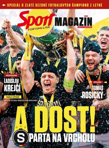 Obálka e-magazínu Sport magazín - 2.6.2023
