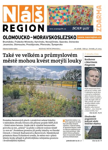 Obálka e-magazínu Náš Region - Olomoucko/Moravskoslezsko 31/2023