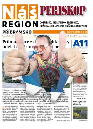 Obálka e-magazínu Náš Region - Příbramsko 26/2025