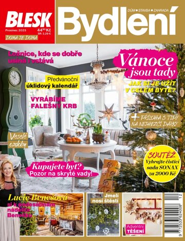 Obálka e-magazínu Blesk Bydlení 12/2025