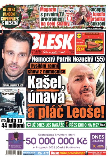Obálka e-magazínu Blesk 20.11.2025