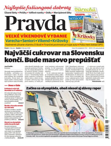 Obálka e-magazínu Pravda 6. 2. 2026