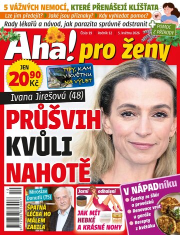 Obálka e-magazínu AHA! pro ženy 19/2026
