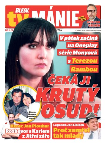 Obálka e-magazínu Blesk Tv manie 9.5.2026