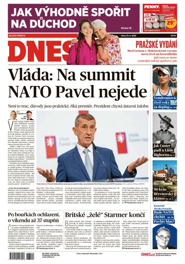 Obálka e-magazínu MF Dnes 23.6.2026