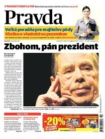 Obálka e-magazínu Pravda 19.12.2011