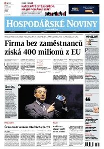 Obálka e-magazínu Hospodářské noviny 083 - 29.4.2013