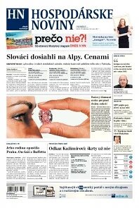 Obálka e-magazínu Hospodárske noviny 26.09.2013