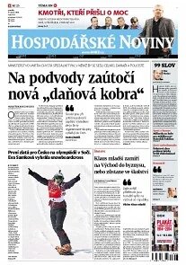 Obálka e-magazínu Hospodářské noviny 033 - 17.2.2014
