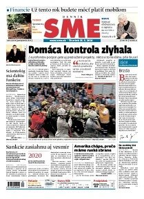 Obálka e-magazínu SME 15.5.2014