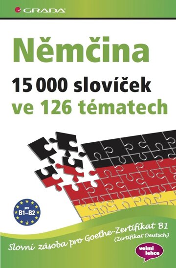 Obálka knihy Němčina 15 000 slovíček ve 126 tématech