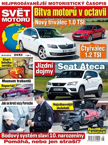 Obálka e-magazínu Svět motorů 27.6.2016