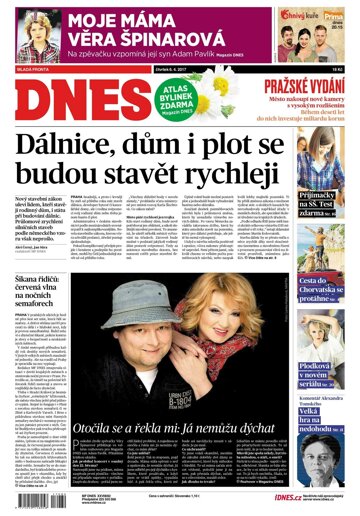 Obálka e-magazínu MF Dnes 6.4.2017