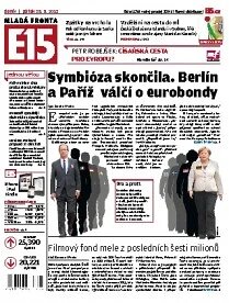 Obálka e-magazínu E15 25.5.2012