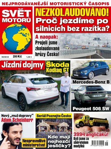 Obálka e-magazínu Svět motorů 49/2018