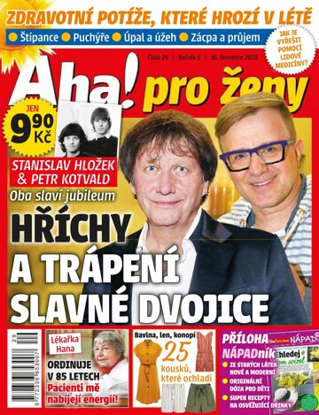 Obálka e-magazínu AHA! pro ženy 29/2019