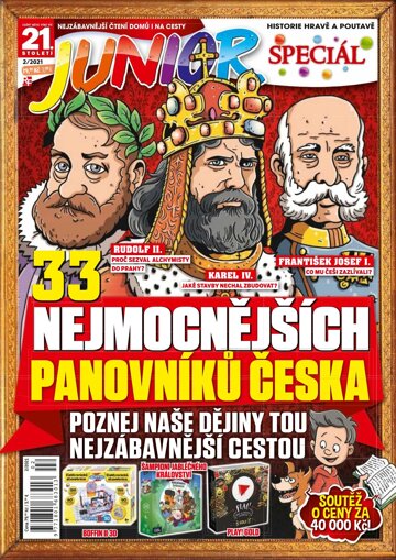 Obálka e-magazínu 21. století JUNIOR speciál 2/21